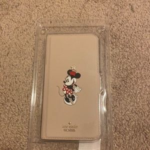 Never used Minnie Mouse Kate spade case